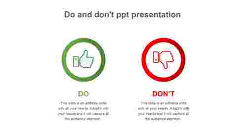 do and don't ppt presentation